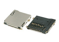 El PIN externo de ConnectorHolder 9 del micro tarjeta SD de la soldadura del TF cuatro pies de uno mismo Shell mecanografía