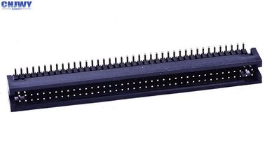 Conector impreso soporte superficial de la placa de circuito, 1,27 alambres del Pin del milímetro 2 * 25 al conector del PWB