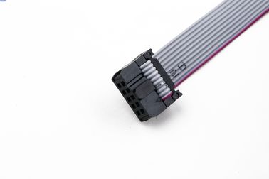 Longitud rectangular de cinta del conector de IDC de cable del gancho plano de la asamblea diversa