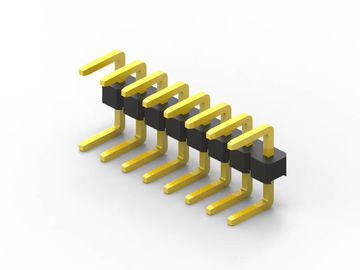 Conector de cabeza de 10 pines para automóviles, a través del agujero Conector de pines de PCB masculino
