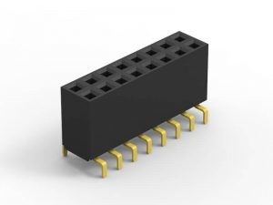 Conector de cabeza de 2 pines a 80 pines femenino de 2,54 mm de altura 2 filas Resistencia al aislamiento