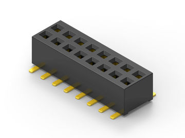 Conector de cabeza SMT femenino de 1.0 mm de tramo doble fila para equipos médicos