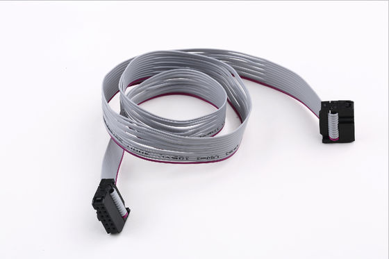 LED Display Signal Cable de cinta flexible, aislamiento de PVC 20 pines de conjunto de cable Idc
