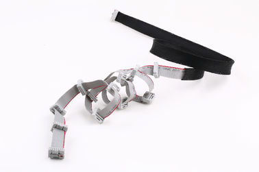 FCC 16 Pins Flat Ribbon Cable Assembly con conector de 2,54 mm de IDC con material RoHS