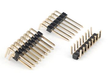 Superficie de latón montaje cabeza de pin, conector de cabeza de 8 pines Clasificación de corriente 3.0AMP