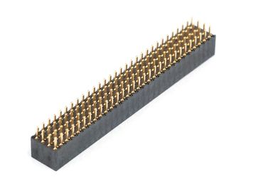 DIP 4 x 10 pin conector de cabeza femenino 2.00mm Cuatro filas de fósforo material de contacto de bronce