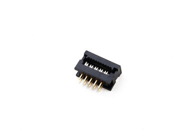 2 * 5 pines DIP conector de enchufe 2.54mm Pitch doble fila PBT Resistencia de aislamiento del material