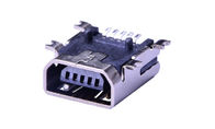 PIN micro de SMT USB 5 de los conectores de la entrada-salida de Seat de la madre para el tipo del zócalo del teléfono celular
