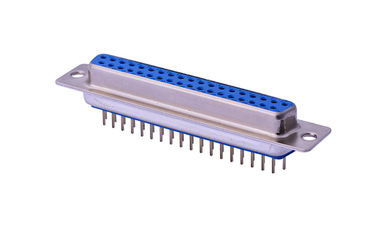 Conector de escudo Micro D Shell, conector de 37 pines D Sub femenino contacto fuerte