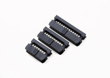 2.00 mm Pitch IDC Caja de encabezado, oro Flash Flat Flex Conector de cable de cinta
