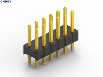 Junta de PCB 2.54 mm conector de paso, conector de pin Pcb resistencia al aislamiento
