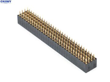 DIP 4 x 10 pin conector de cabeza femenino 2.00mm Cuatro filas de fósforo material de contacto de bronce