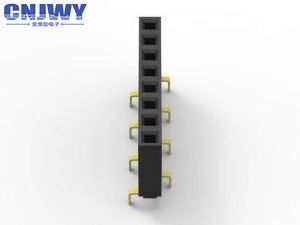 Se rompen las cabeceras femeninas, 2.54 mm Resistencia de contacto de la cabeza femenina 20mΩ Max