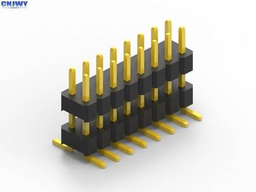 Tipo SMD Conector de encabezado de pin masculino de 16 pines de doble fila de corriente nominal de 2.0 AMP