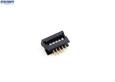 2 * 5 pines DIP conector de enchufe 2.54mm Pitch doble fila PBT Resistencia de aislamiento del material
