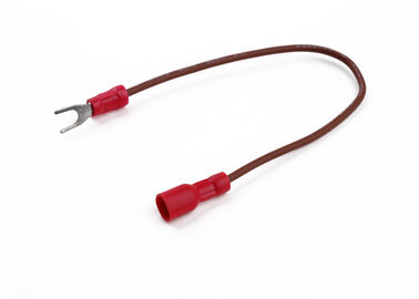 Receptaculo de cables eléctricos duraderos Arneses de cableado rojo para vehículos