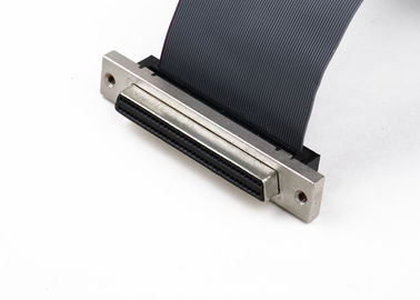 SCSI Femenino 1.27 mm de la cinta de la trama de cable, blindado 34 pines de la cinta de cable plano