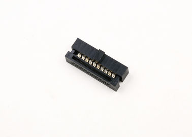 Transmisión de la señal 1.27 mm Conector de pitch IDC, conectores de alambre IDC de fila doble
