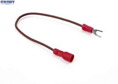Receptaculo de cables eléctricos duraderos Arneses de cableado rojo para vehículos