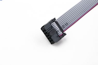 Conjunto de cable plano de datos con conectores FRC negros de 10 pines