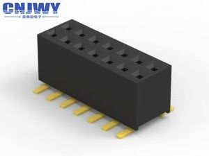 1.27 mm placa de PCB de doble fila a la superficie del conector de la placa montaje del carrete de embalaje