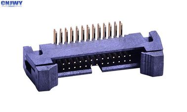1.27 mm Conector de cable a placa, conector de placa de circuito impreso de pin masculino