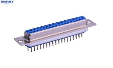 Conector de escudo Micro D Shell, conector de 37 pines D Sub femenino contacto fuerte