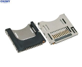 Conector de tarjeta micro SD auto cargado con 11 PIN 5000 ciclos