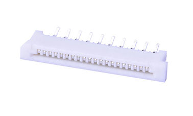 Conector de cable de FPC blanco de 1 mm PA46 Altura 5,5 mm Alta resistencia al aislamiento