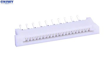 Conector de cable de FPC blanco de 1 mm PA46 Altura 5,5 mm Alta resistencia al aislamiento