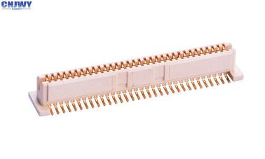 Conector de montaje superficial de tabla a tabla, 64 PIN 1 mm Cabecera de tono 0.5A Corriente nominal