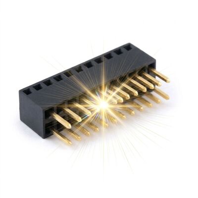 fila dual 2x30P del conector hembra del jefe del entresuelo de la echada de la multa de la echada de 0.8m m que apila el zócalo del PWB
