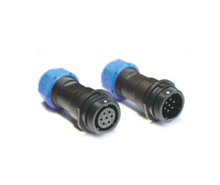 longitud 56 mm Bloque de terminal de iluminación negro y azul alta tensión de latón contacto