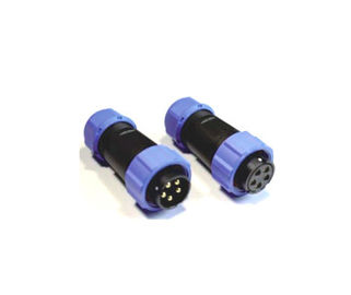 IP68 Bloque de terminal conectable impermeable, panel CNJWY Conector LED de señal femenino masculino