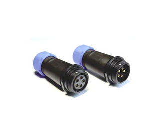 Hombre y mujer 7 pines conector de bloque de terminal impermeable IP68 conector de cable enchufe