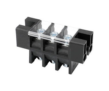 600V 75A 16.0mm Barrera de paso Terminal de bloqueo de alambre Rango de 22mm2 PBT 1 * 03P