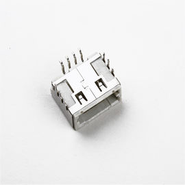 Conectores USB de 4 pines traseros para automóviles Tipo SMT