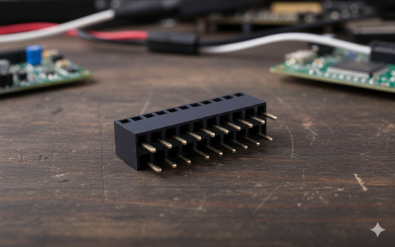 Conector de cabeza femenino de 3A 250V con ancho de banda de 2,54 mm