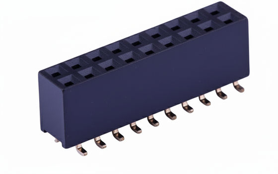 Conector de cabezal hembra AMP-LATCH, paso de 2,54 mm, clasificación de corriente de 3A